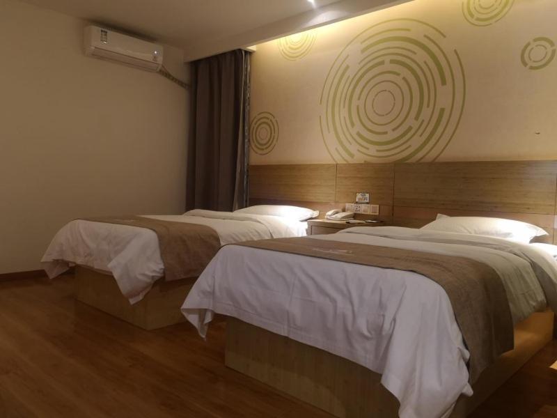 Greentree Inn Xi'An Railway Station Airport Bus Wulukou Subway Station Business Hotel Esterno foto