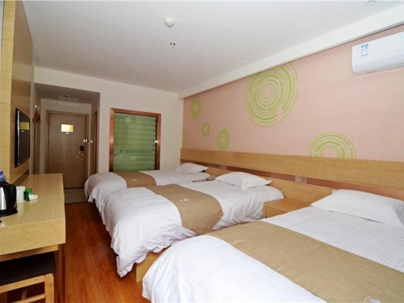 Greentree Inn Xi'An Railway Station Airport Bus Wulukou Subway Station Business Hotel Esterno foto