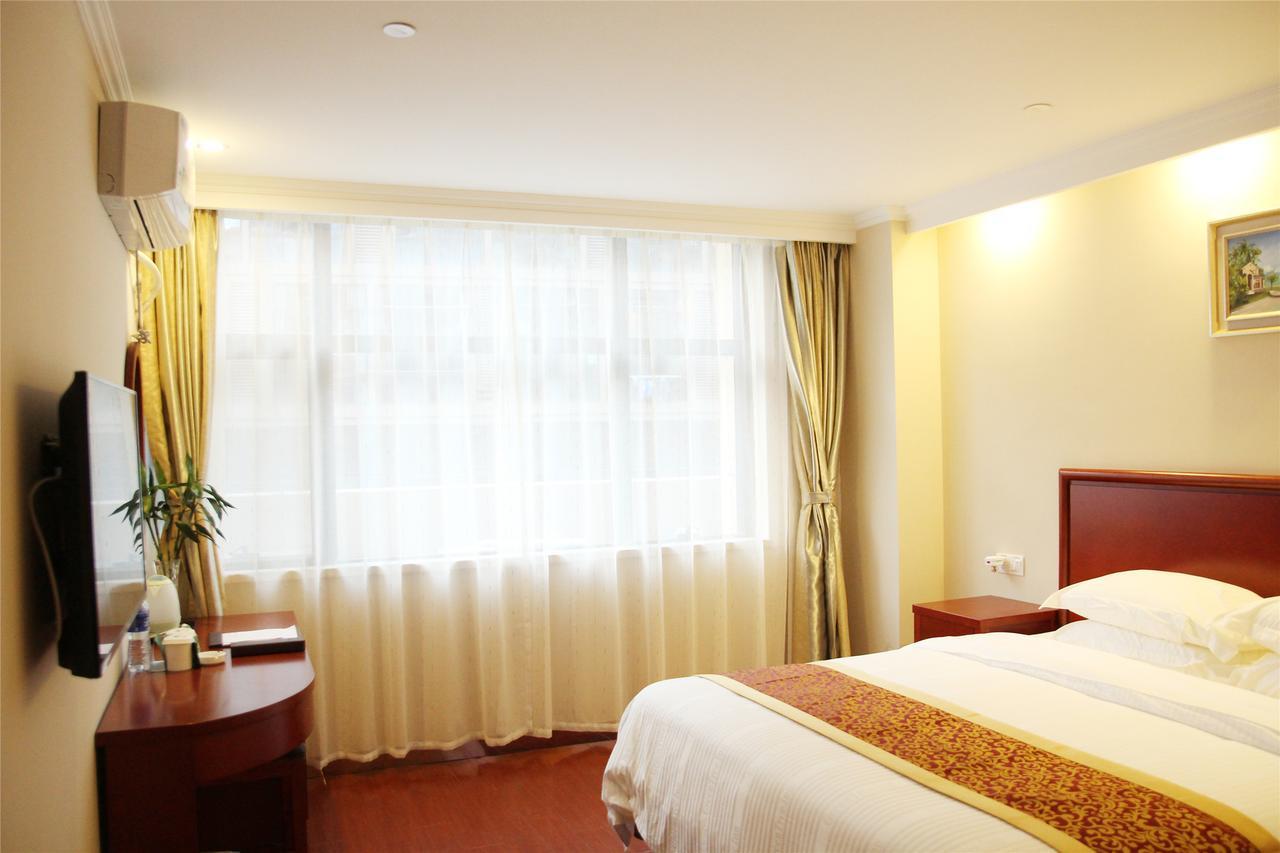 Greentree Inn Xi'An Railway Station Airport Bus Wulukou Subway Station Business Hotel Esterno foto